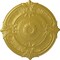 Ekena Millwork Attica Ceiling Medallion (Fits Canopies up to 3 3/4"), Hand-Painted Rich Gold, 39 1/2"OD x 2 1/2"P CM39ATRGS - alternate 1